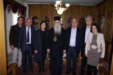 Τον Σεβασμιώτατο Μητροπολίτη μας επισκέφτηκε ο Δήμαρχος Καστοριάς