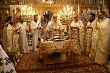 Η Θεία Λειτουργία του Αγίου Ιακώβου του Αδελφοθέου στον Μητροπολιτικό Ναό Καστοριάς