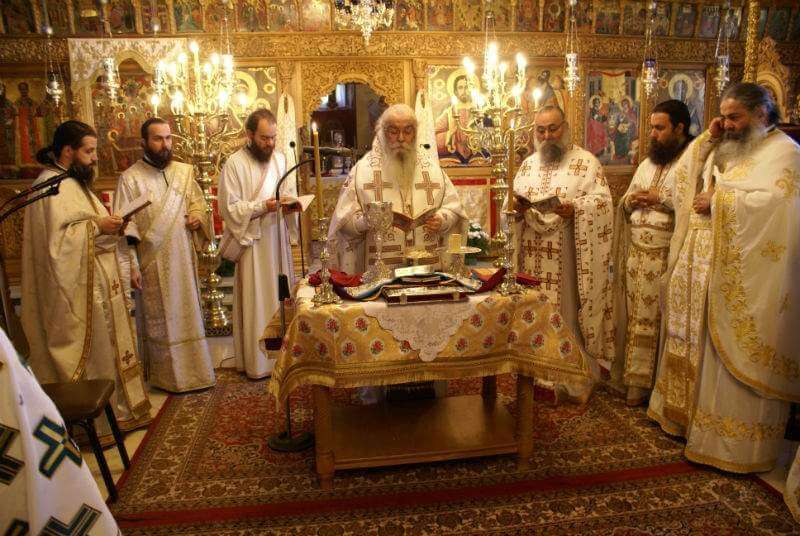 Η Θεία Λειτουργία του Αγίου Ιακώβου του Αδελφοθέου στον Μητροπολιτικό Ναό Καστοριάς