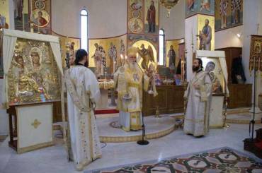 Θεία Λειτουργία στον Άγιο Νικάνορα – Επίσκεψη Ρώσου Προξένου