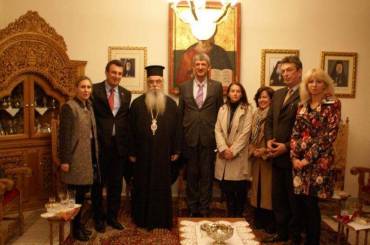 Τον Σεβασμιώτατο επισκέφτηκε ο Γενικός Πρόξενος της Σερβίας κ. Sinisa Pavic