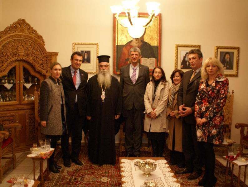 Τον Σεβασμιώτατο επισκέφτηκε ο Γενικός Πρόξενος της Σερβίας κ. Sinisa Pavic