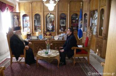 Τον Σεβασμιώτατο επισκέφτηκε ο υποψήφιος Βουλευτής κ. Ζήσης Τζηκαλάγιας
