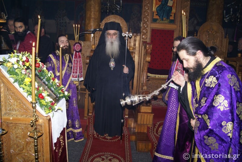Η Ακολουθία του Νιπτήρος στον Άγιο Γεώργιο Καστοριάς (ΦΩΤΟ)