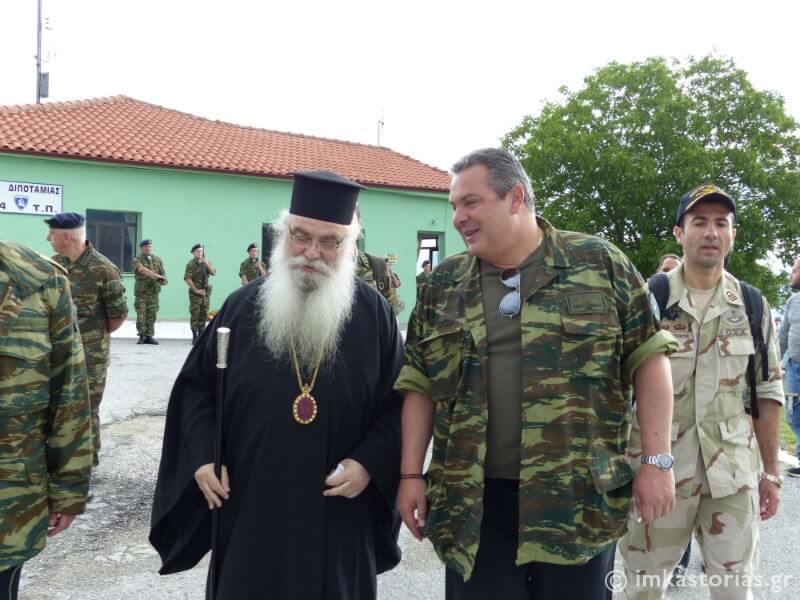 Με τον Υπουργό Εθνικής Αμύνης στα ελληνοαλβανικά σύνορα (ΦΩΤΟ)