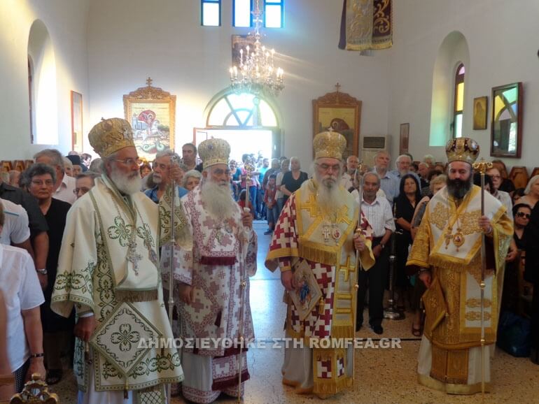 Ο εορτασμός της Αγίας Μαρίνας στη Βόνη Ηρακλείου (ΦΩΤΟ)