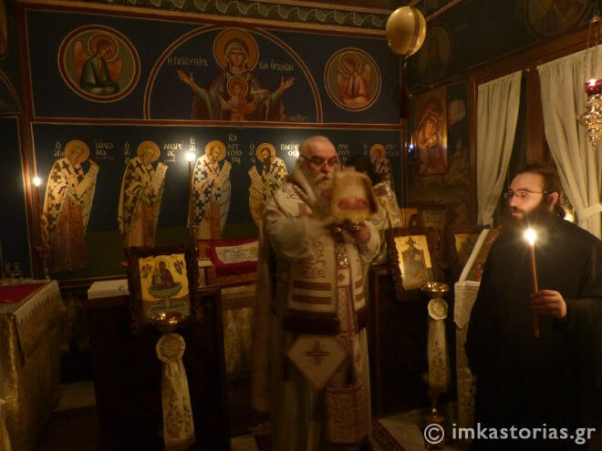 Με κατάνυξη η εορτή της Αγίας Κυράννας στην Καστοριά (ΦΩΤΟ)