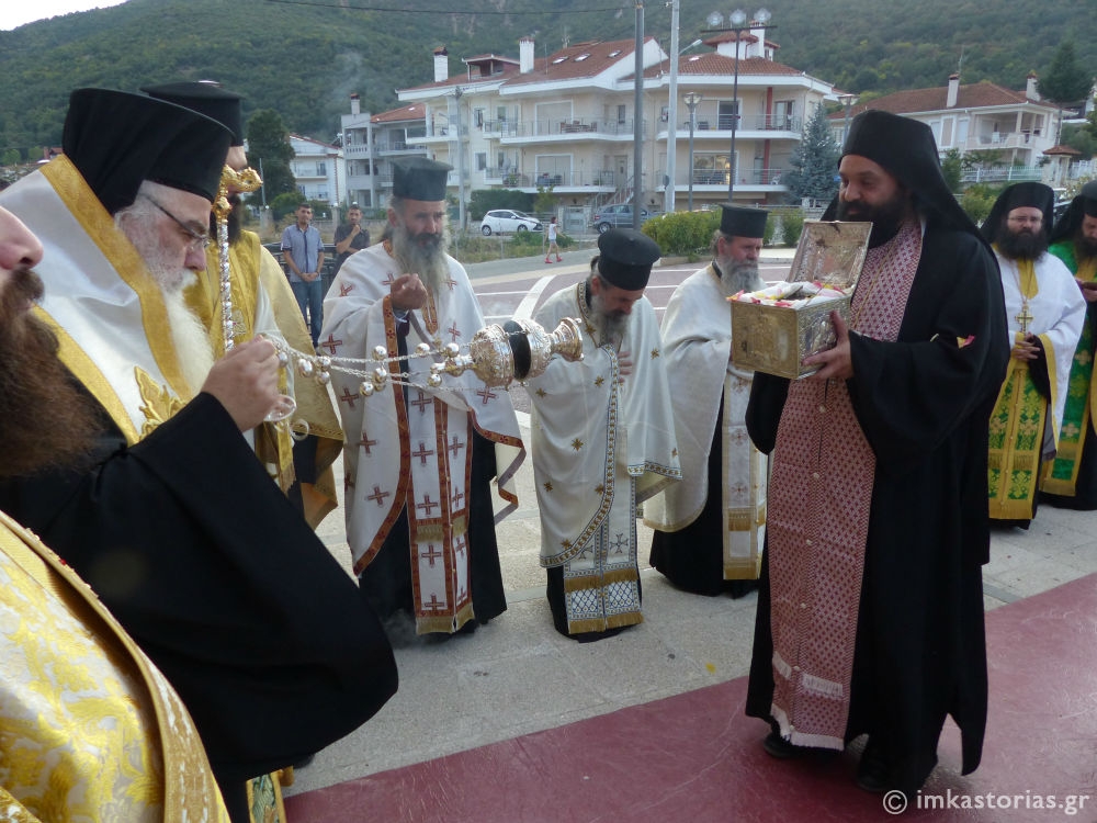 Η Τιμία Κάρα του Οσίου Νικάνορος του θαυματουργού στην Καστοριά (ΦΩΤΟ)