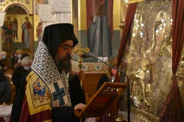 Ἡ Β΄ Στάση τῶν Χαιρετισμῶν καί ἡ μνήμη τοῦ Ἁγίου Χρυσάνθου στήν Ἱ.Μ. Καστορίας