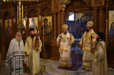 Ὁ Μητροπολίτης Ἰωαννίνων στήν Καστοριά