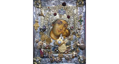 Η Ιερά Εικόνα της Παναγίας της Βηματάρισσας στην Καστοριά