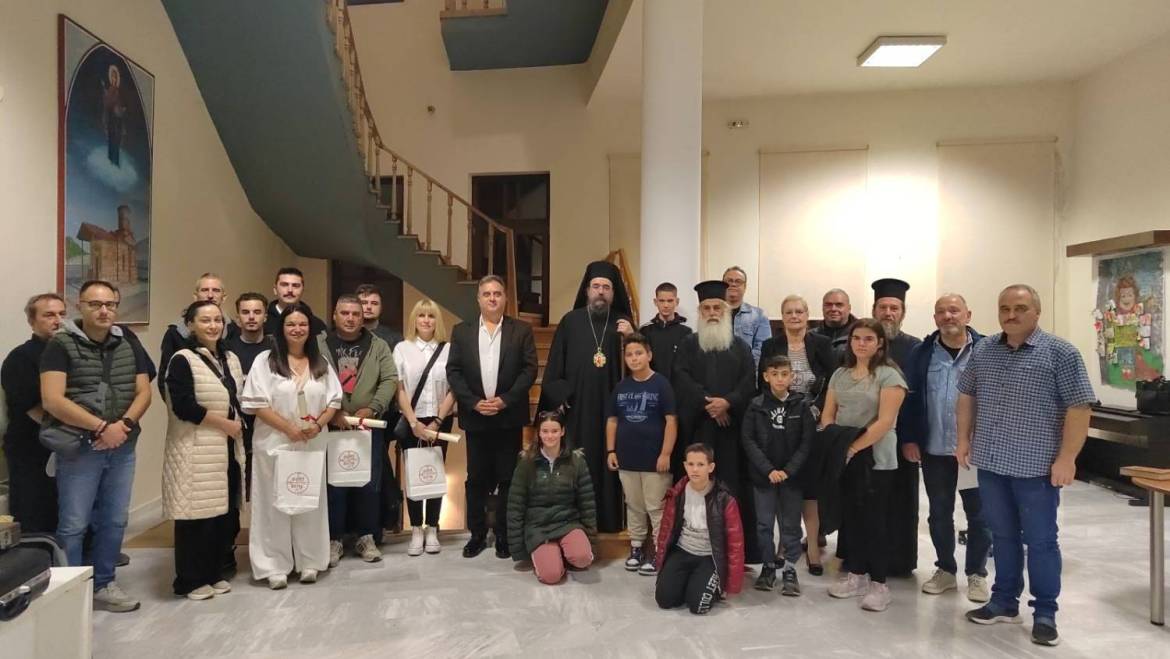 Αγιασμός στην Σχολή Βυζαντινής Μουσικής και Αγιογραφίας στην Μητρόπολη Καστορίας