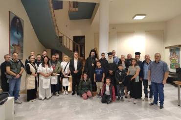Αγιασμός στην Σχολή Βυζαντινής Μουσικής και Αγιογραφίας στην Μητρόπολη Καστορίας